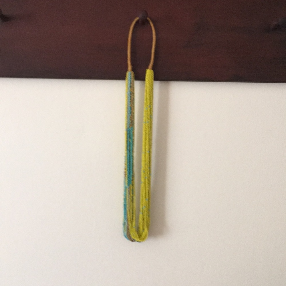 LOFT Yellow and Turquoise Necklace